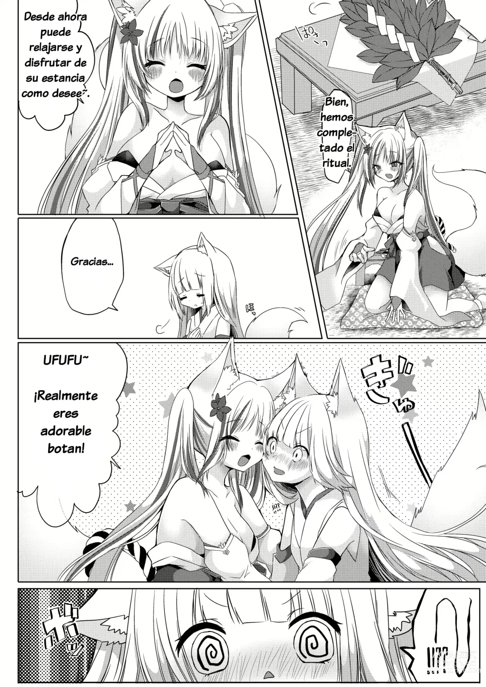 Page 13 of doujinshi Fox Girl Shrine Maiden One-Night Trial Course?!