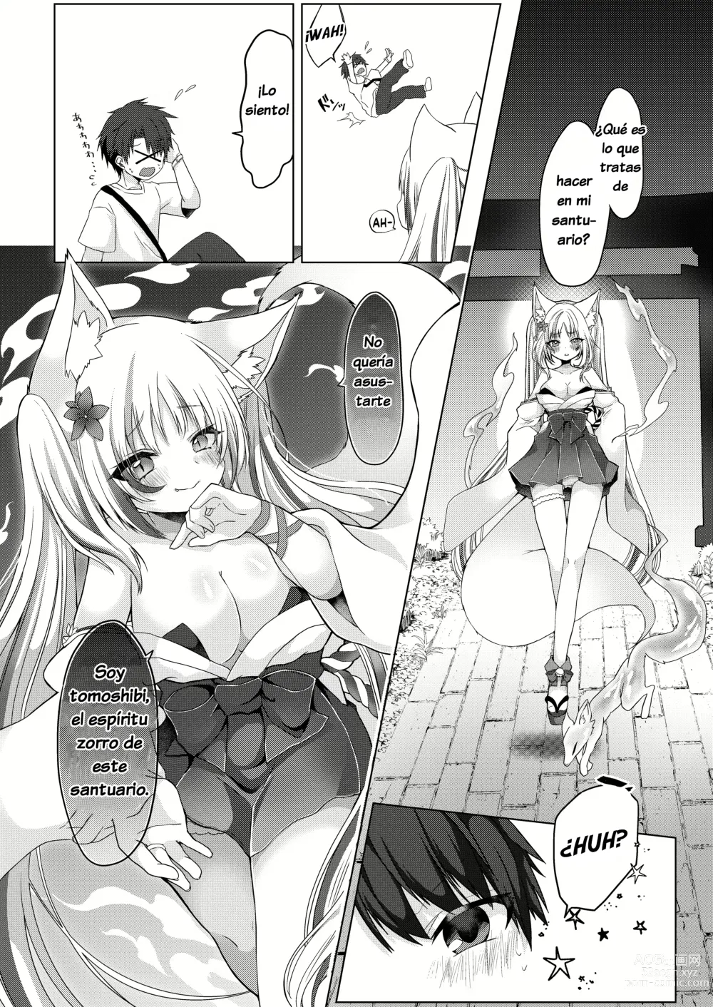 Page 3 of doujinshi Fox Girl Shrine Maiden One-Night Trial Course?!