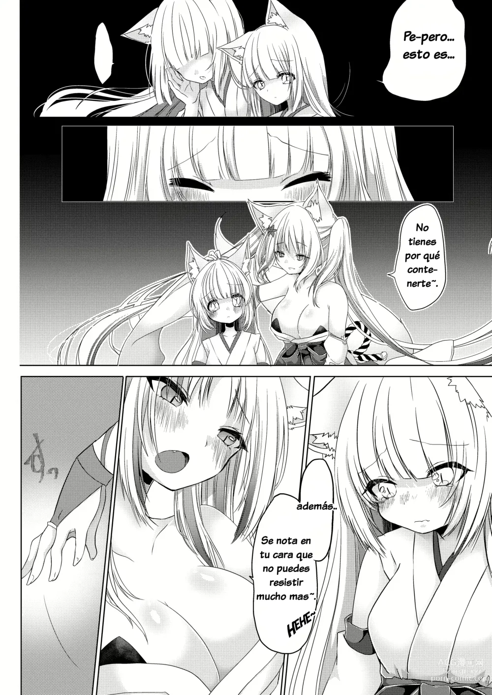 Page 21 of doujinshi Fox Girl Shrine Maiden One-Night Trial Course?!