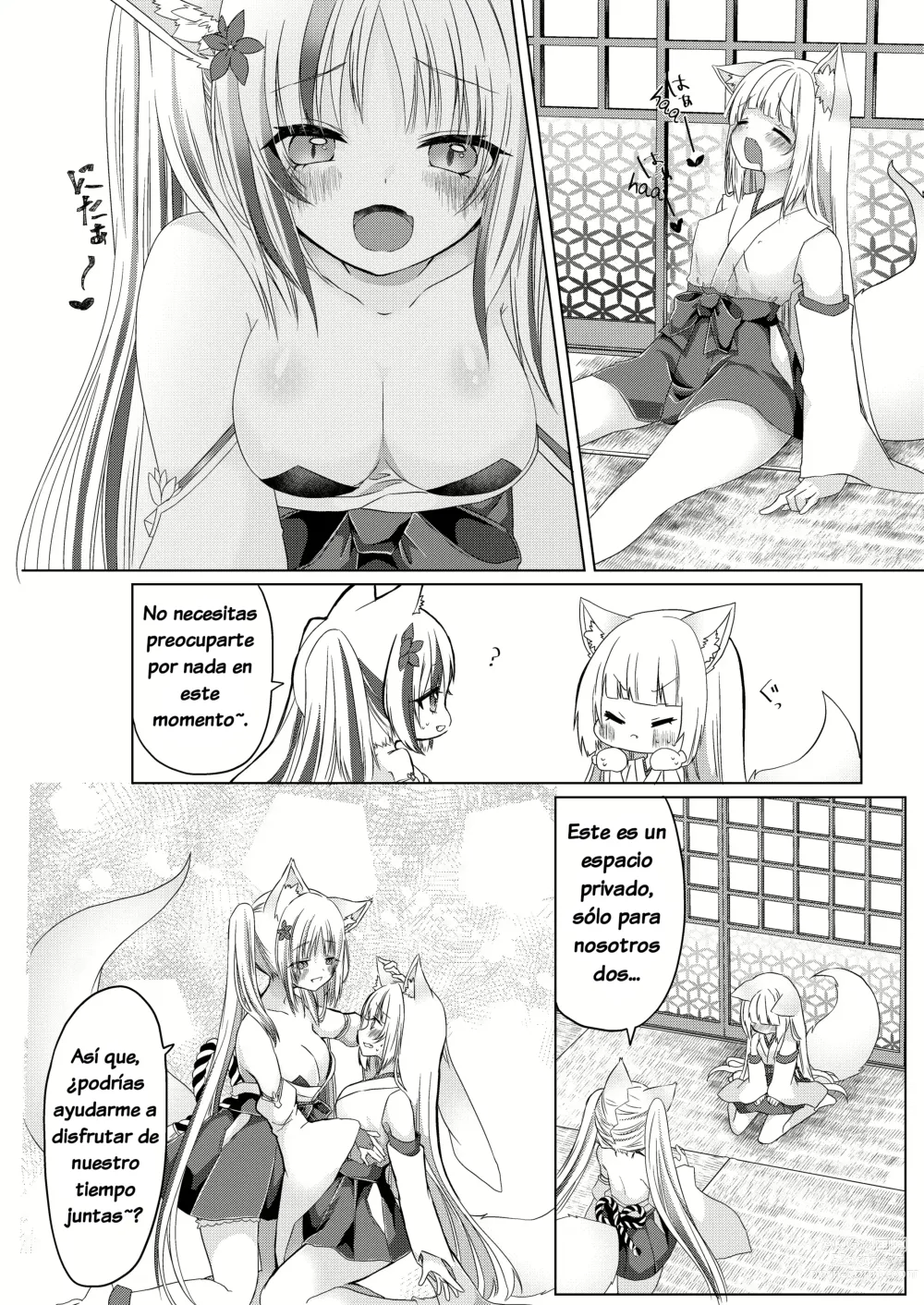 Page 23 of doujinshi Fox Girl Shrine Maiden One-Night Trial Course?!