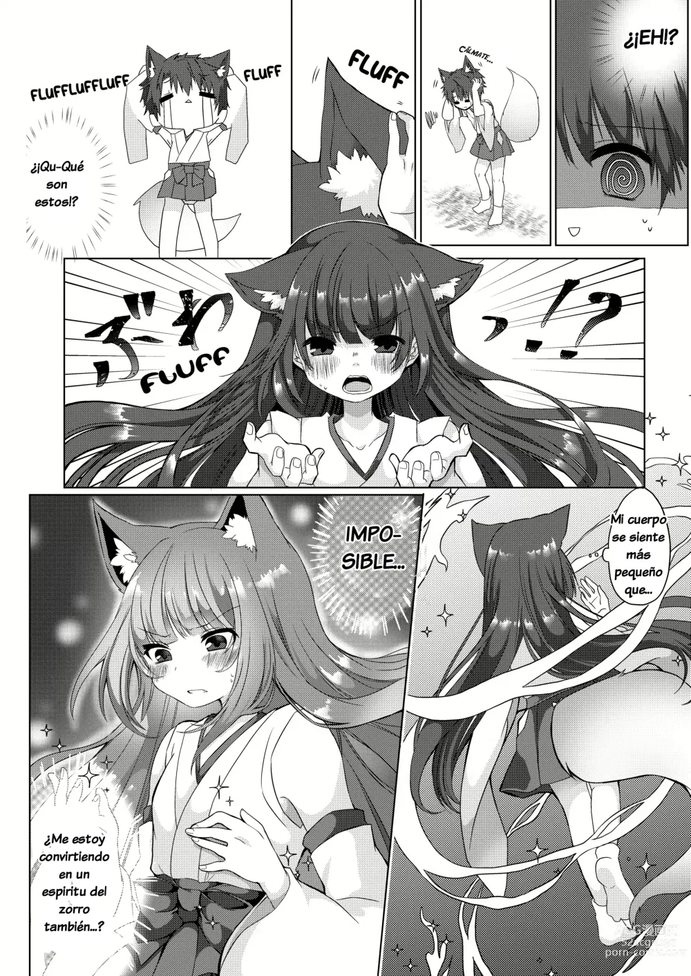 Page 7 of doujinshi Fox Girl Shrine Maiden One-Night Trial Course?!