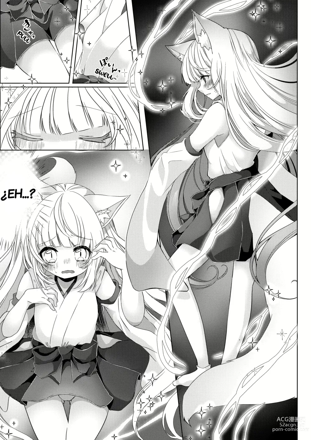 Page 8 of doujinshi Fox Girl Shrine Maiden One-Night Trial Course?!