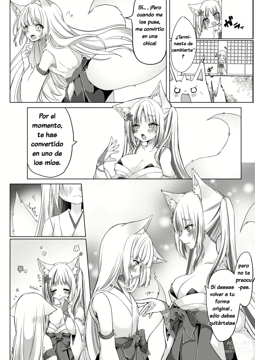 Page 9 of doujinshi Fox Girl Shrine Maiden One-Night Trial Course?!