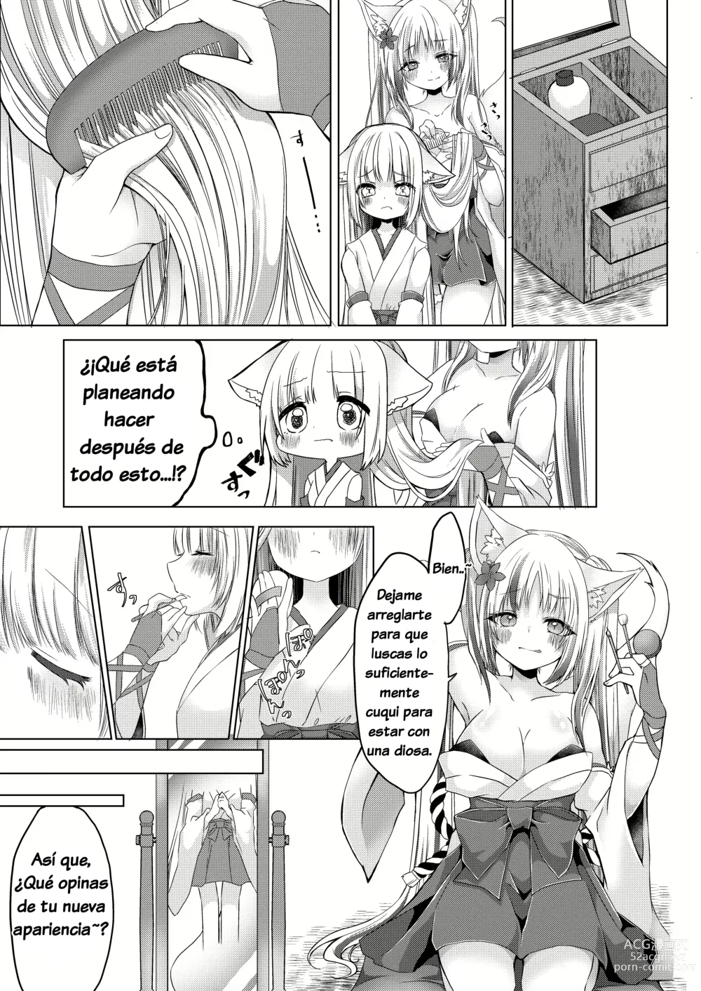 Page 10 of doujinshi Fox Girl Shrine Maiden One-Night Trial Course?!