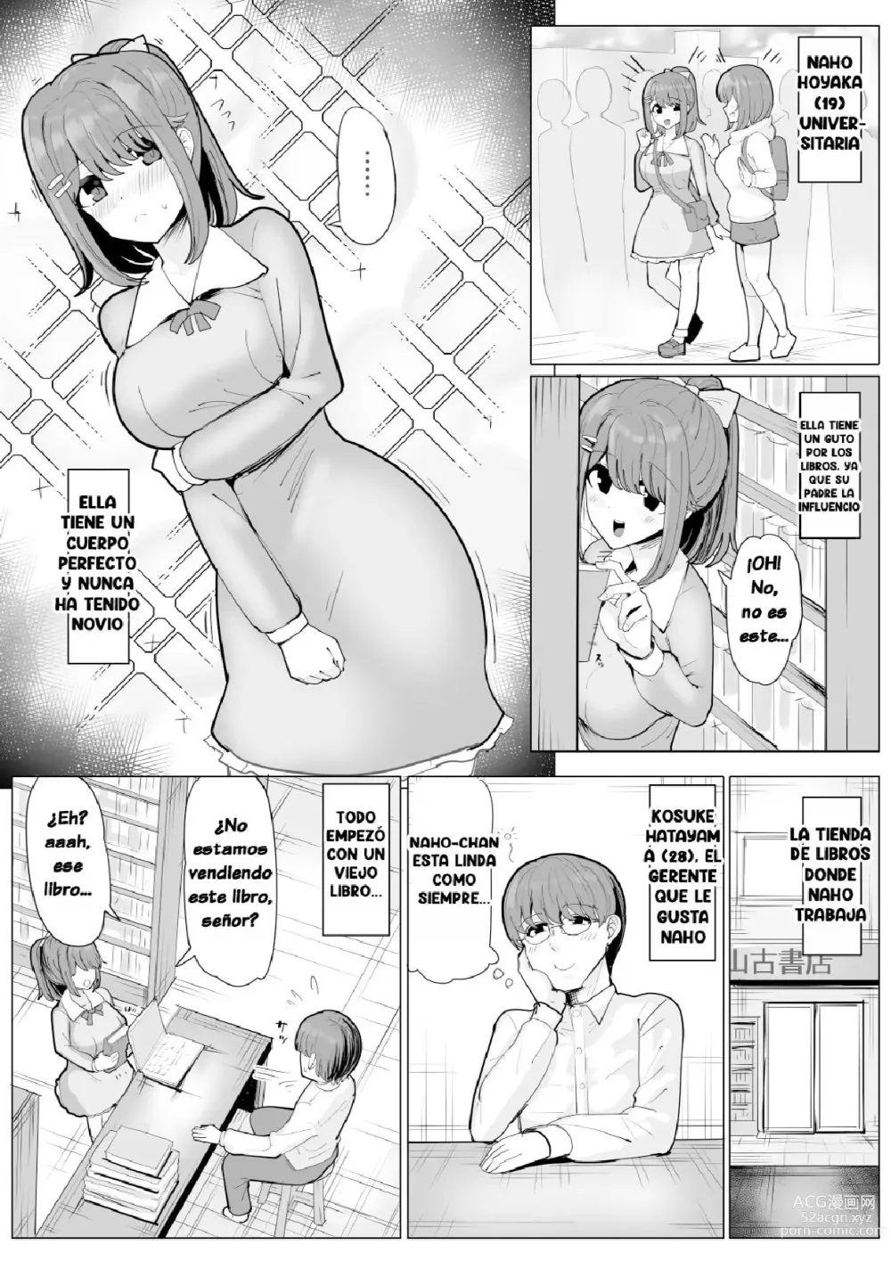 Page 1 of doujinshi College Girl Taken Over by an Old Man 1-4