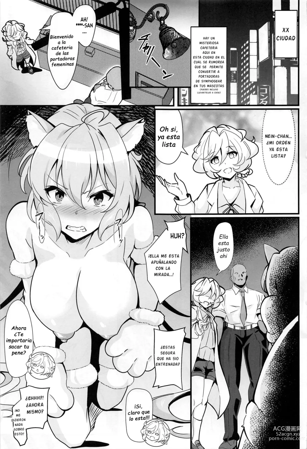 Page 2 of doujinshi La Cafetería de Gatos a la Venta