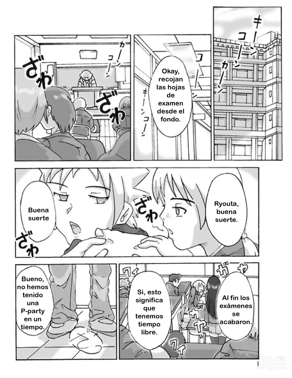 Page 2 of doujinshi P(ossession)-Party 1