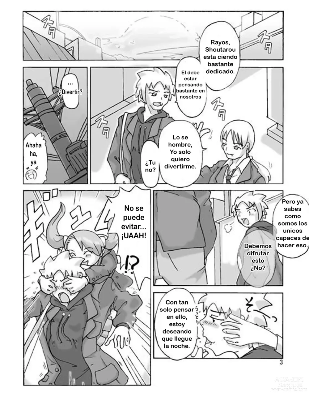 Page 4 of doujinshi P(ossession)-Party 1