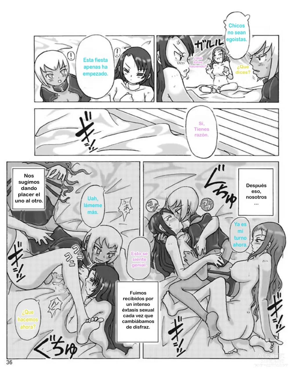 Page 37 of doujinshi P(ossession)-Party 1