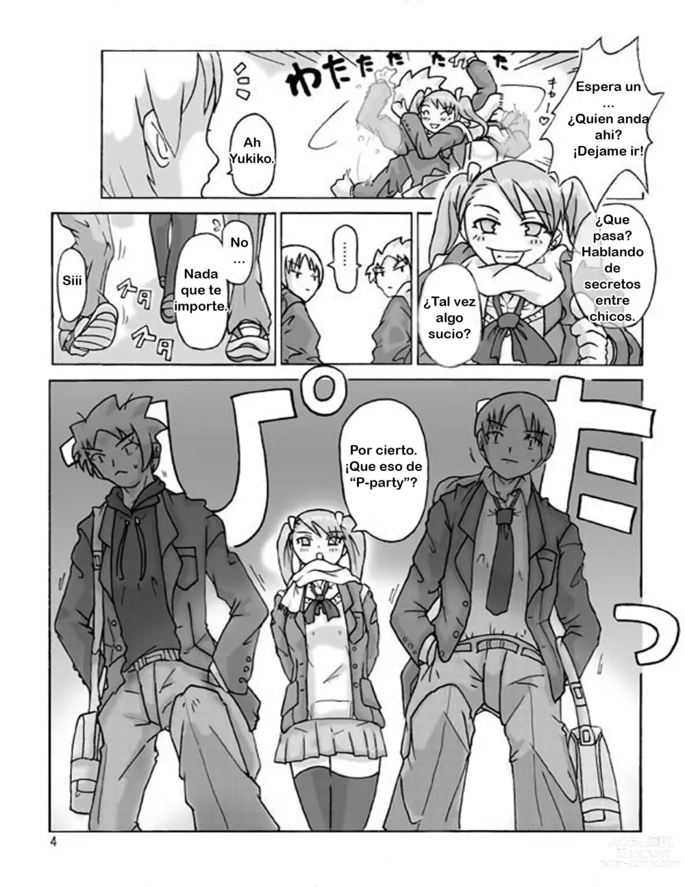 Page 5 of doujinshi P(ossession)-Party 1