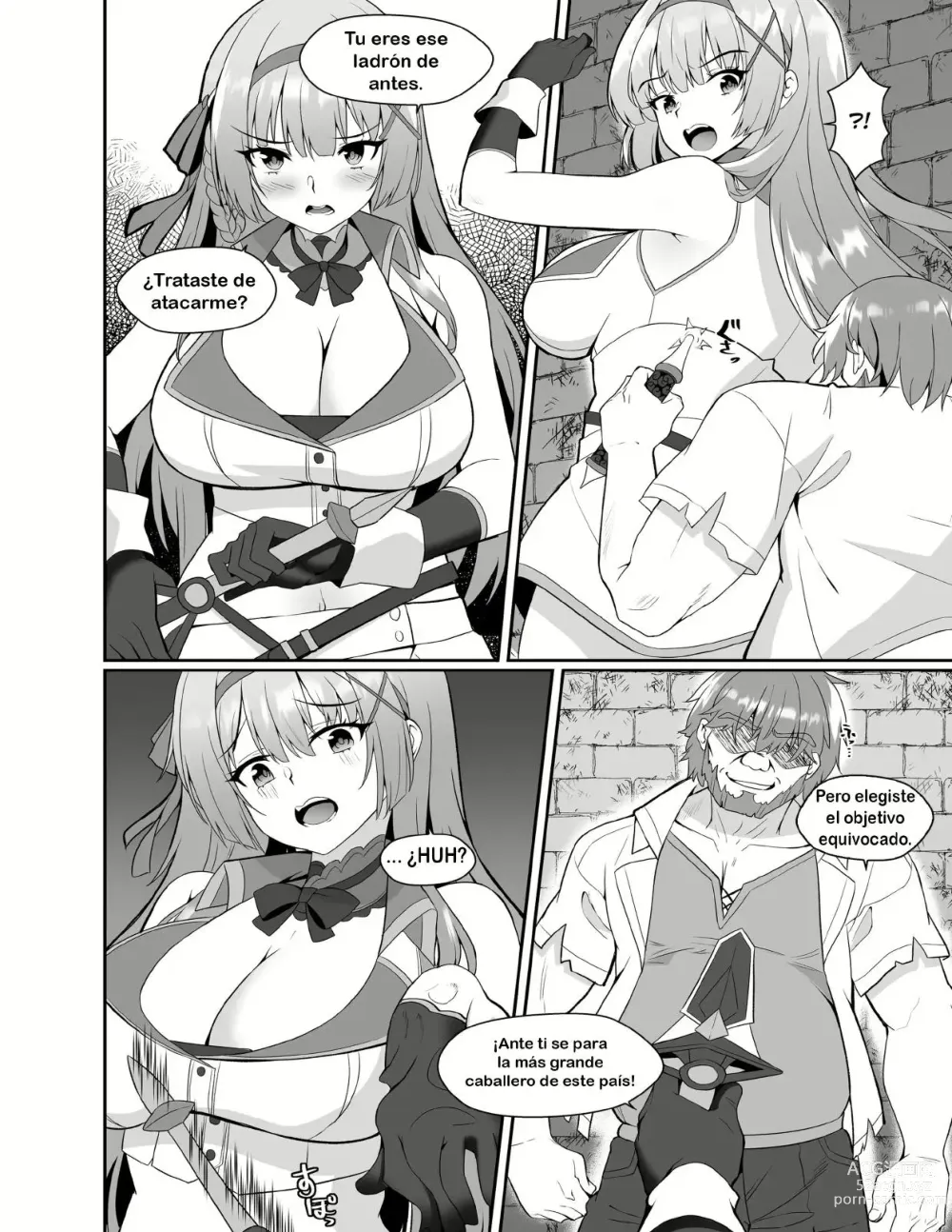 Page 5 of doujinshi Hime-sama no Jinsei Itadakimasu -Kawa-ka Sarete Ossan ni Karada o Nottorarete Shimau Himekishi Monogatari-