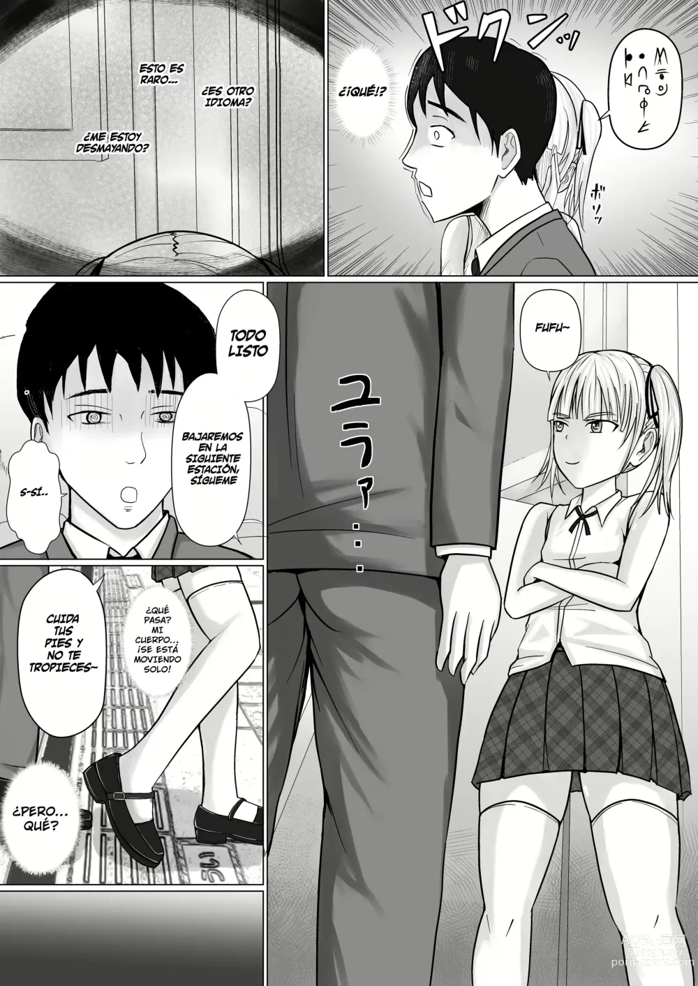 Page 8 of doujinshi Namaiki Shoujo ni Irekaerareta node...