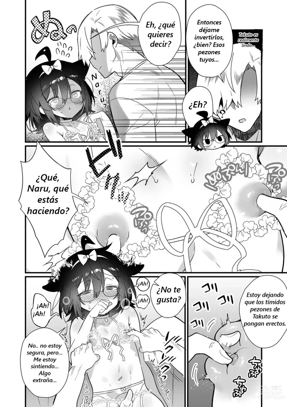 Page 4 of manga Hazukashigariya Kubo Otokonokono!