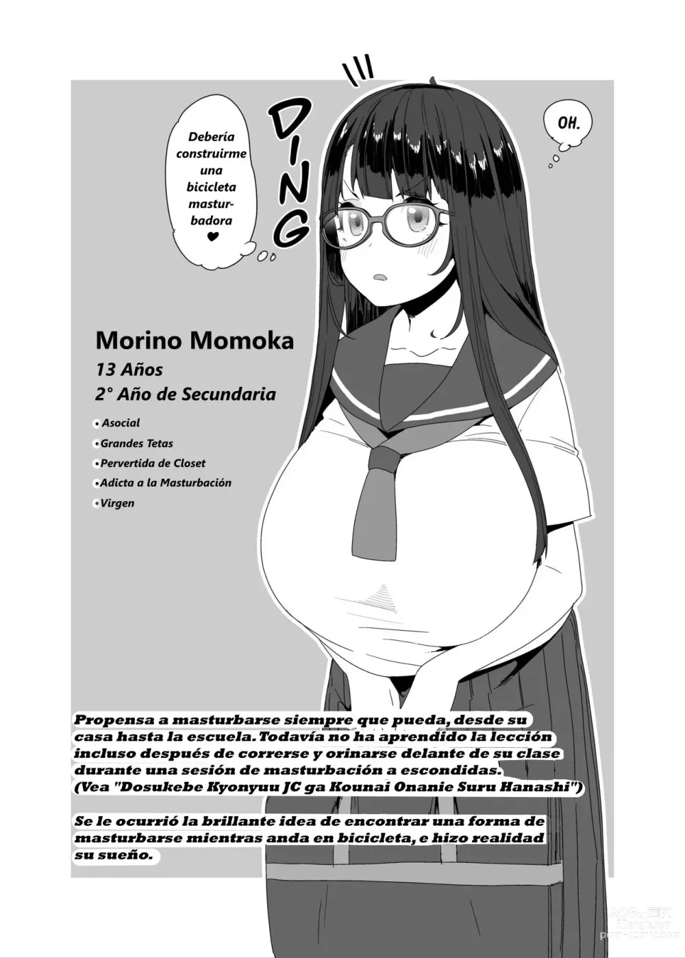 Page 3 of doujinshi Dosukebe Kyonyuu Joshi ga Acme Jitensha de Osanpo Onanie suru Hanashi