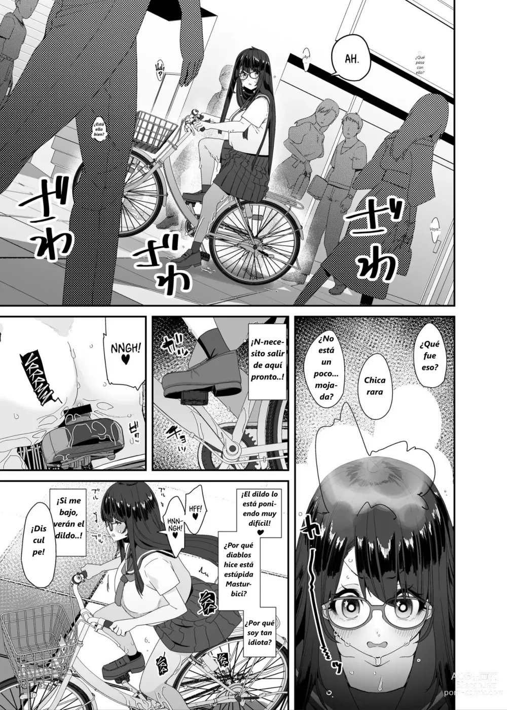 Page 36 of doujinshi Dosukebe Kyonyuu Joshi ga Acme Jitensha de Osanpo Onanie suru Hanashi