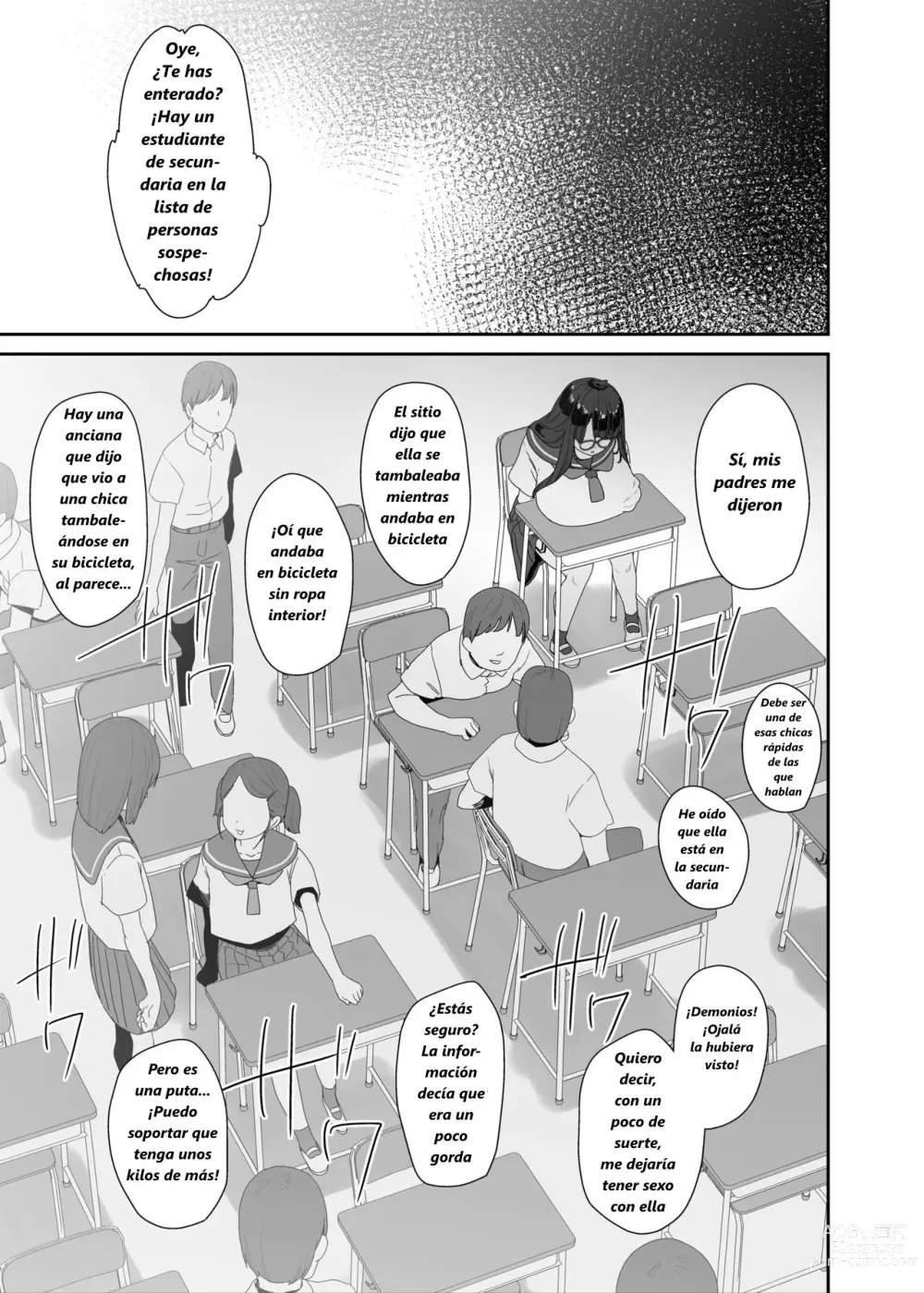 Page 52 of doujinshi Dosukebe Kyonyuu Joshi ga Acme Jitensha de Osanpo Onanie suru Hanashi