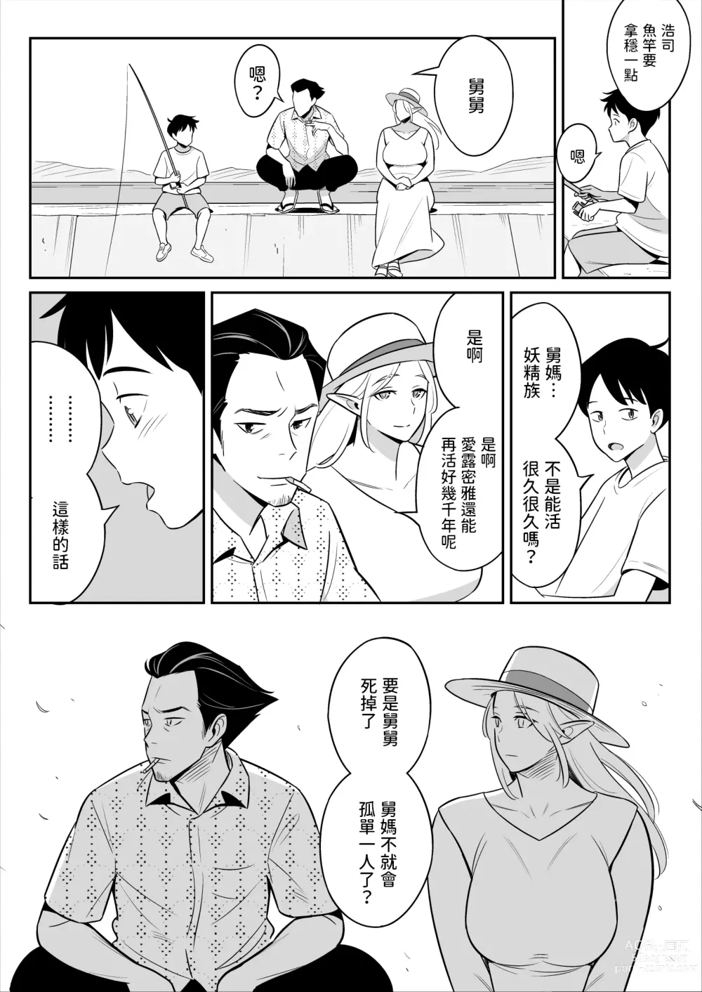 Page 63 of doujinshi 叔母はエルフ ウン十年ご無沙汰豊満ボディの暴発  中文翻譯