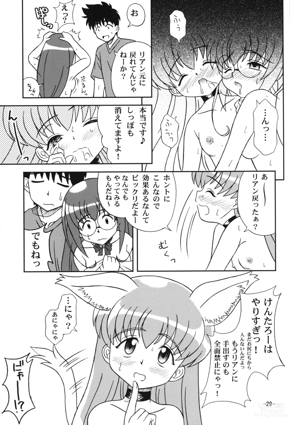 Page 28 of doujinshi MagiNyan