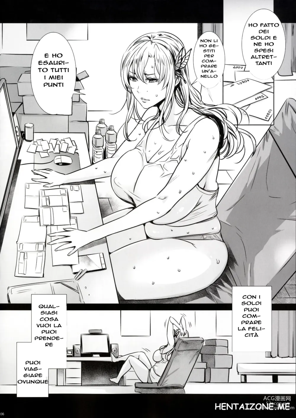 Page 6 of doujinshi Ragazza Solitaria