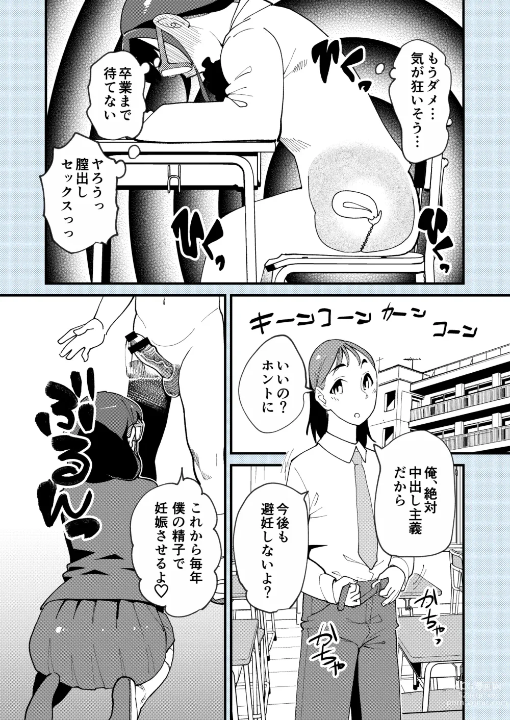 Page 24 of doujinshi Makoto-san wa Haramitai