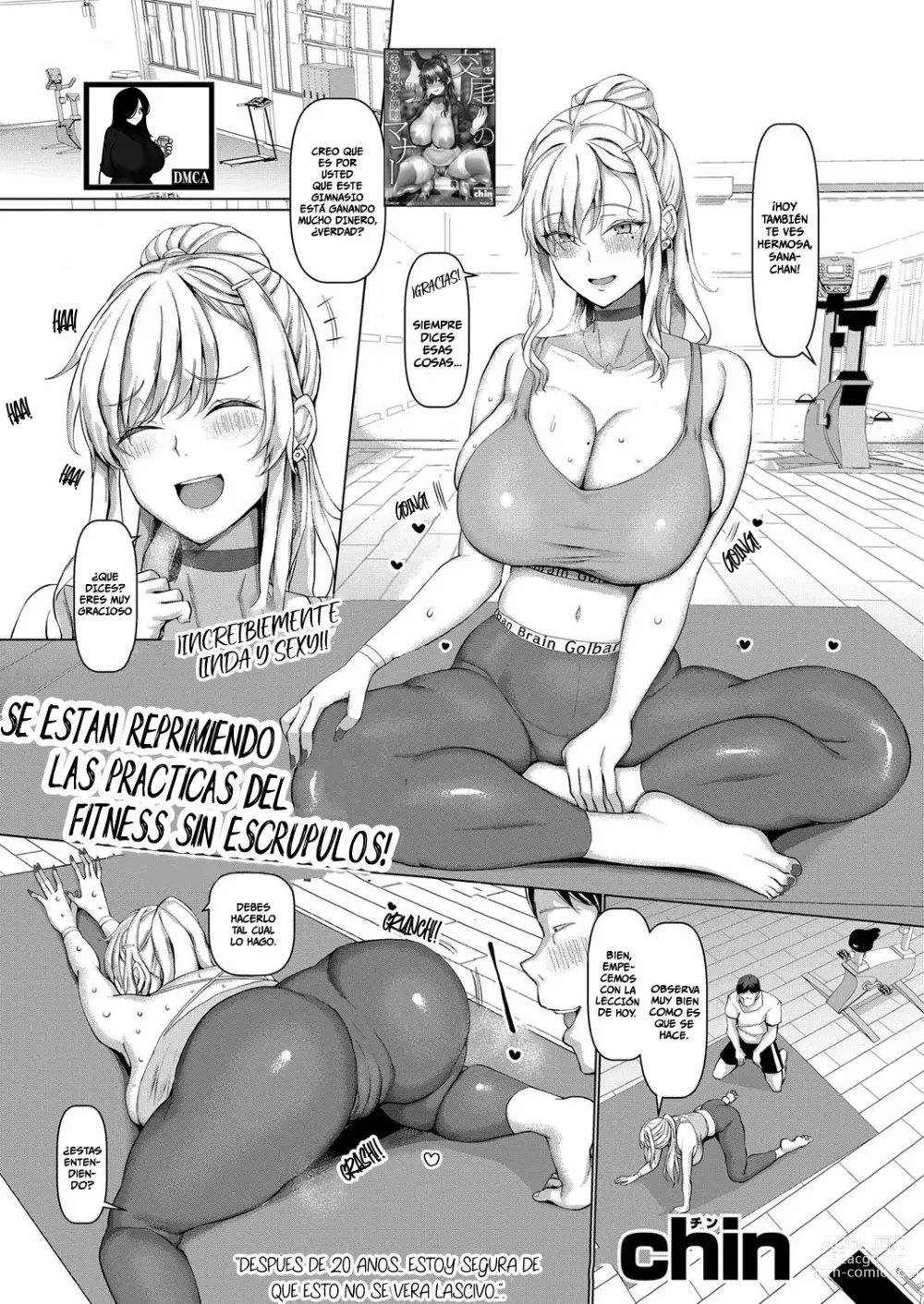 Page 1 of manga Akutoku Fitness o Torishimare!