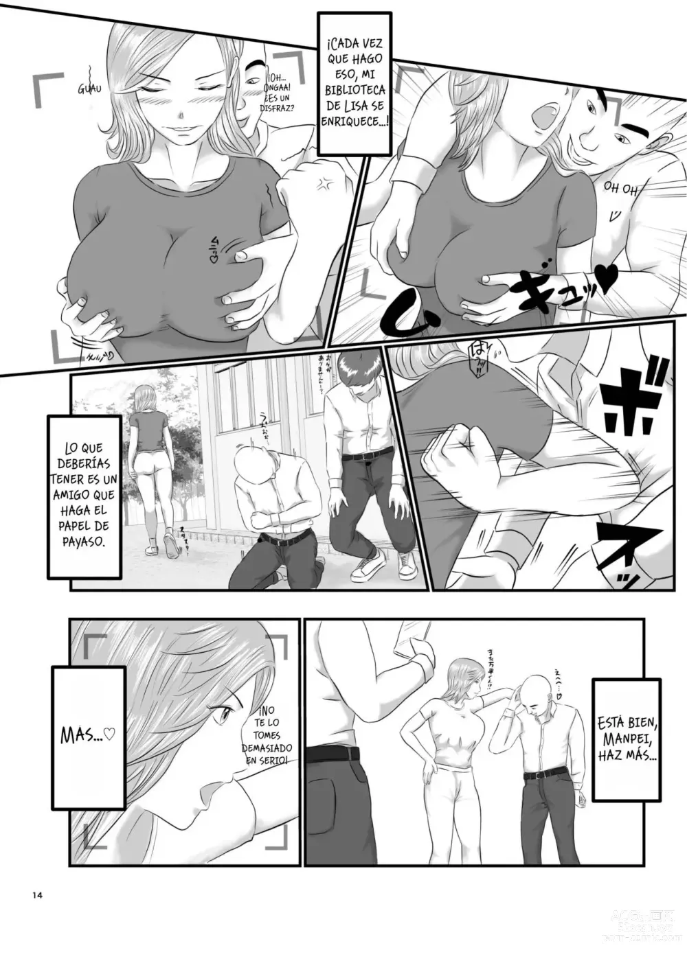 Page 14 of doujinshi Akogare no Hito wa Mou Owari!