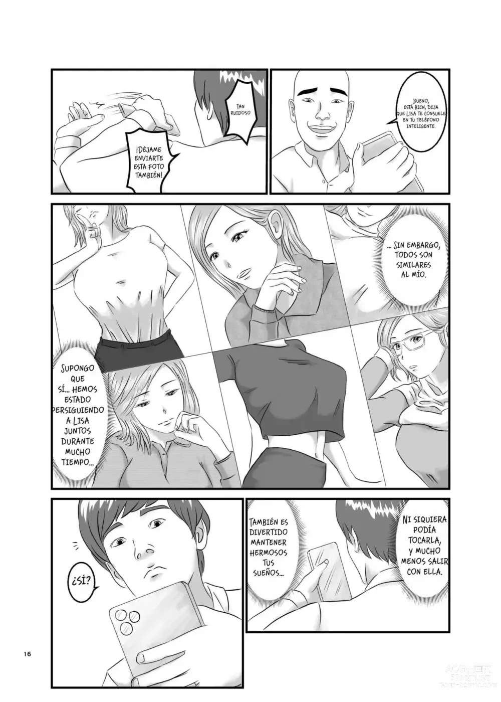 Page 16 of doujinshi Akogare no Hito wa Mou Owari!