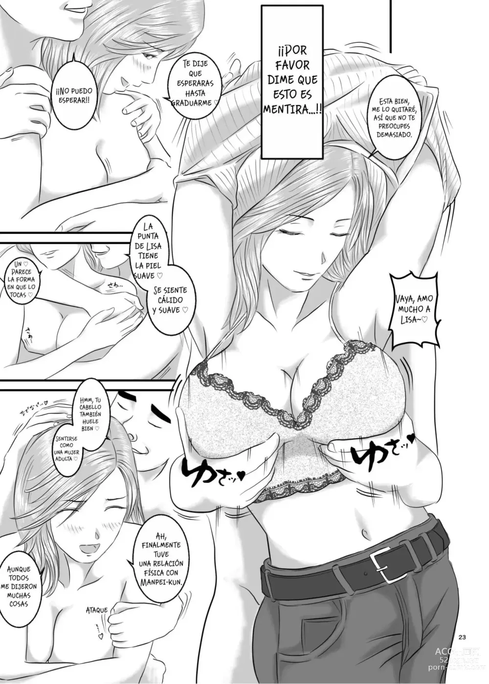 Page 23 of doujinshi Akogare no Hito wa Mou Owari!