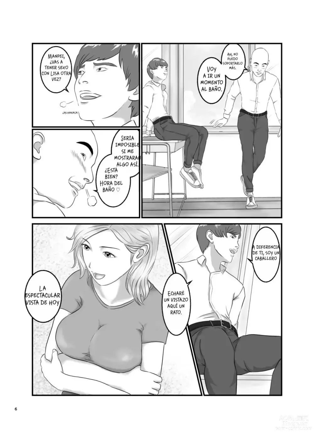 Page 6 of doujinshi Akogare no Hito wa Mou Owari!
