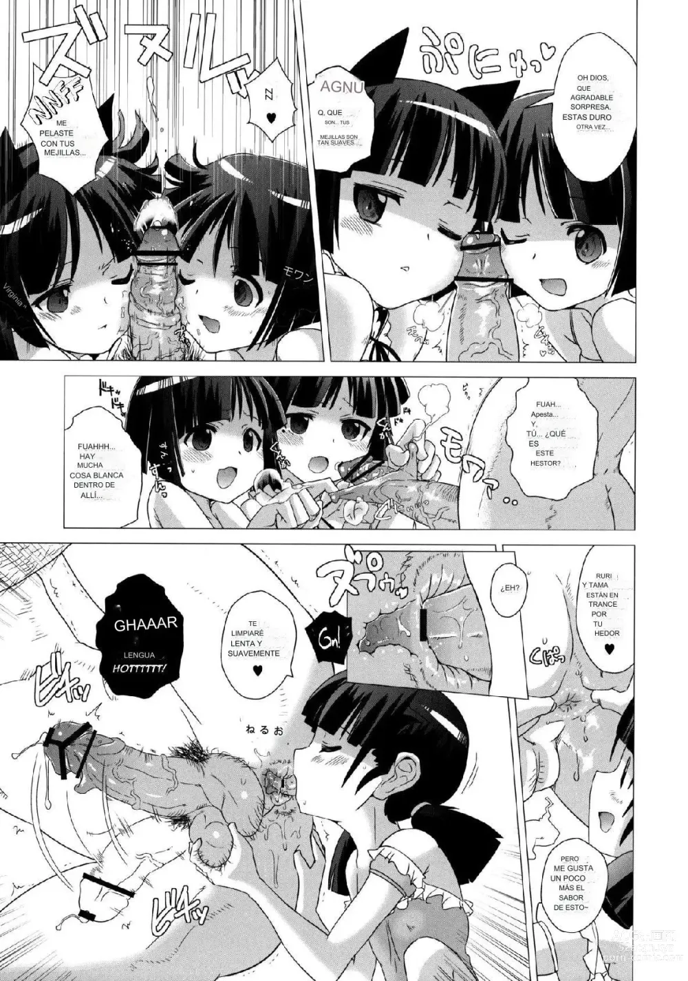 Page 8 of doujinshi Las Hermanas Cruelmente Amables de la Finca Kuroneko
