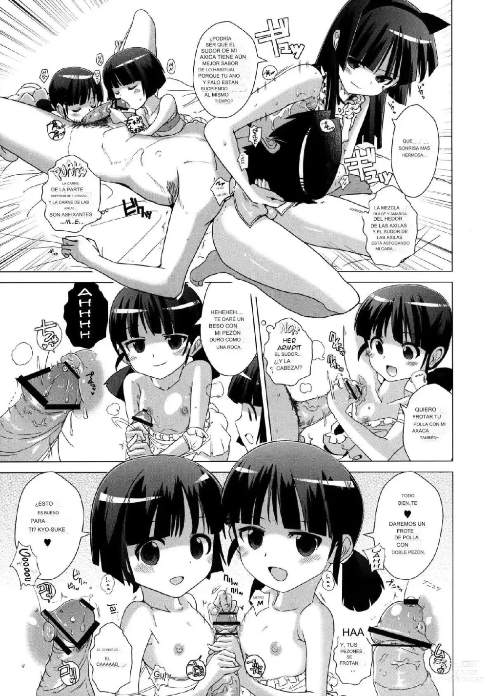 Page 10 of doujinshi Las Hermanas Cruelmente Amables de la Finca Kuroneko