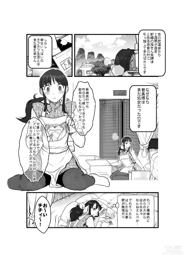 Page 3 of doujinshi Goku x Chichi story throughout time