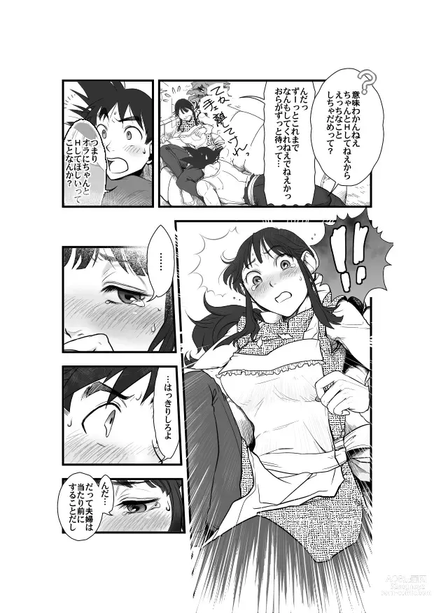 Page 8 of doujinshi Goku x Chichi story throughout time