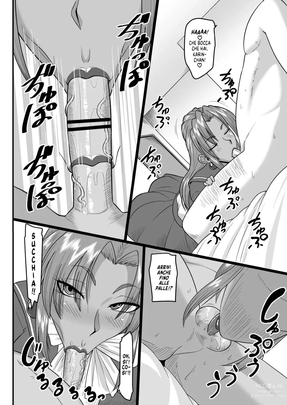 Page 7 of doujinshi Via a Sbatterci Karin!