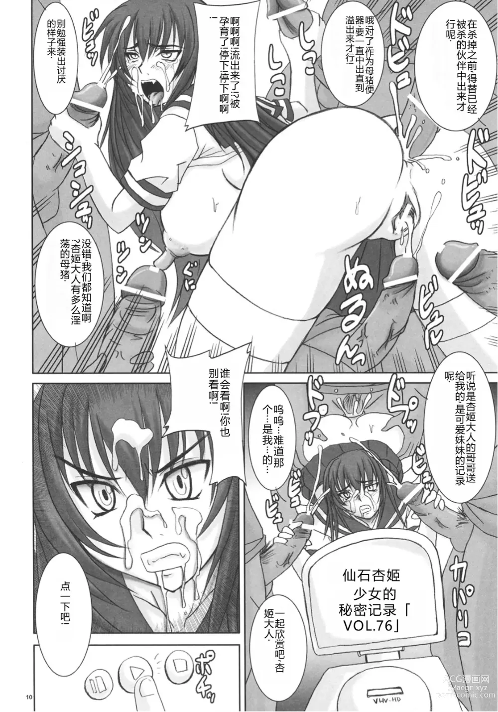 Page 9 of doujinshi Kyouhime-sama wa Nikubenki