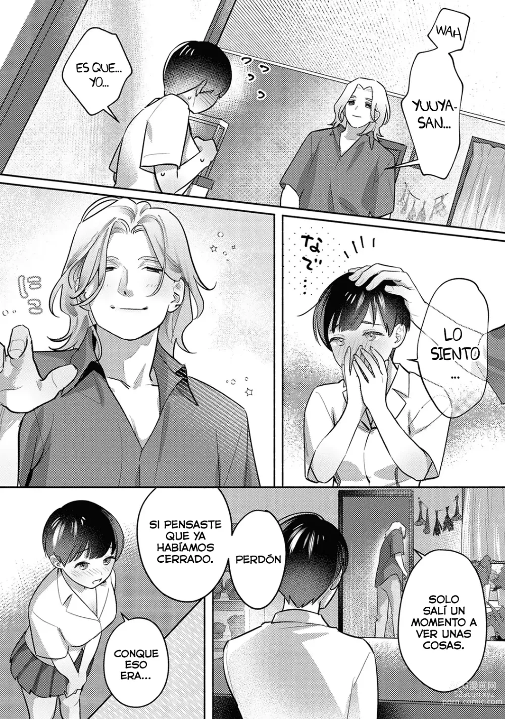 Page 12 of manga Ohanayasan to joshi kousei CAP03