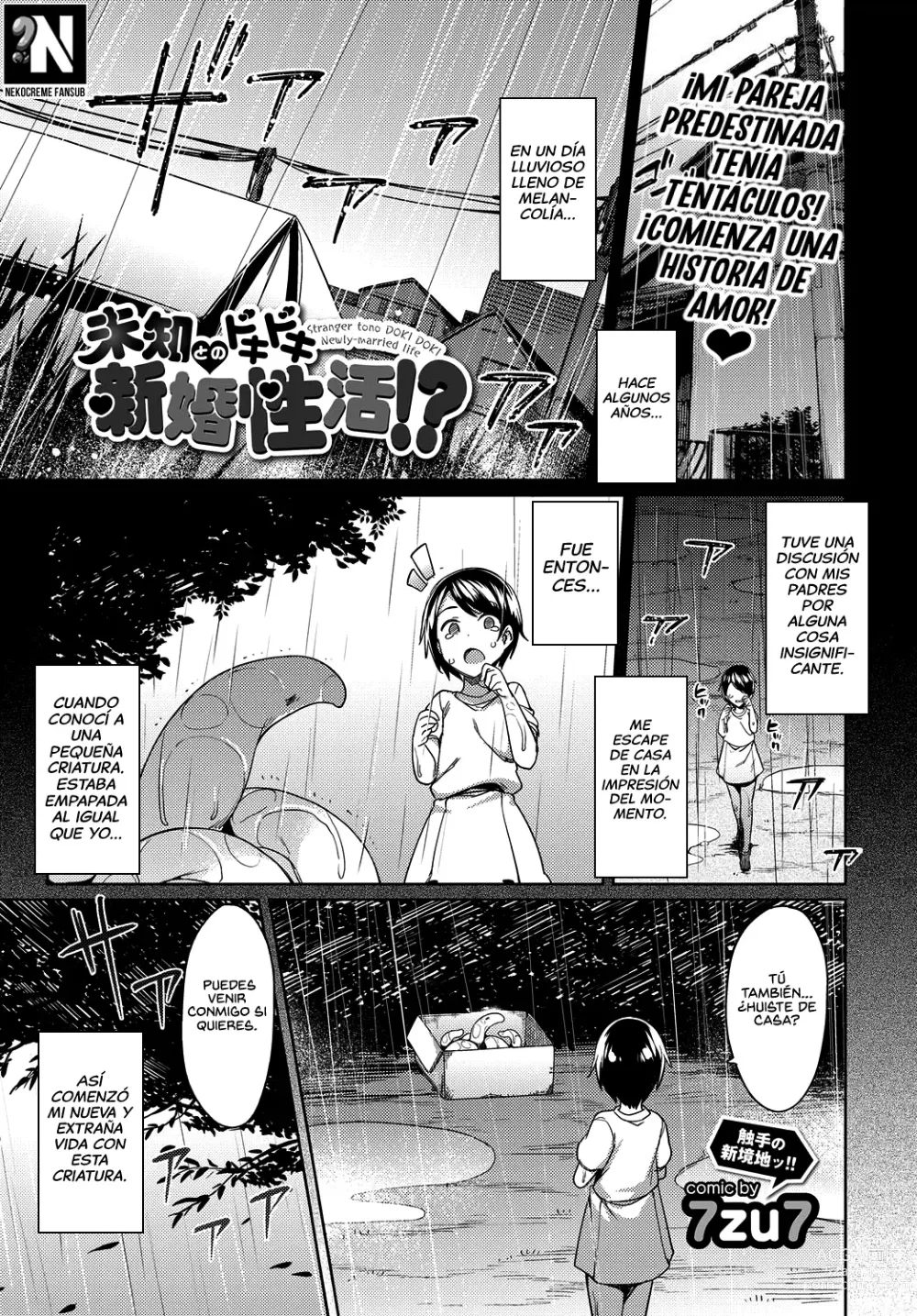 Page 1 of manga Michi Tono Dokidoki Shinkon Seikatsu!? - Una Extraña DOKI DOKI Vida de Recién Casados!?
