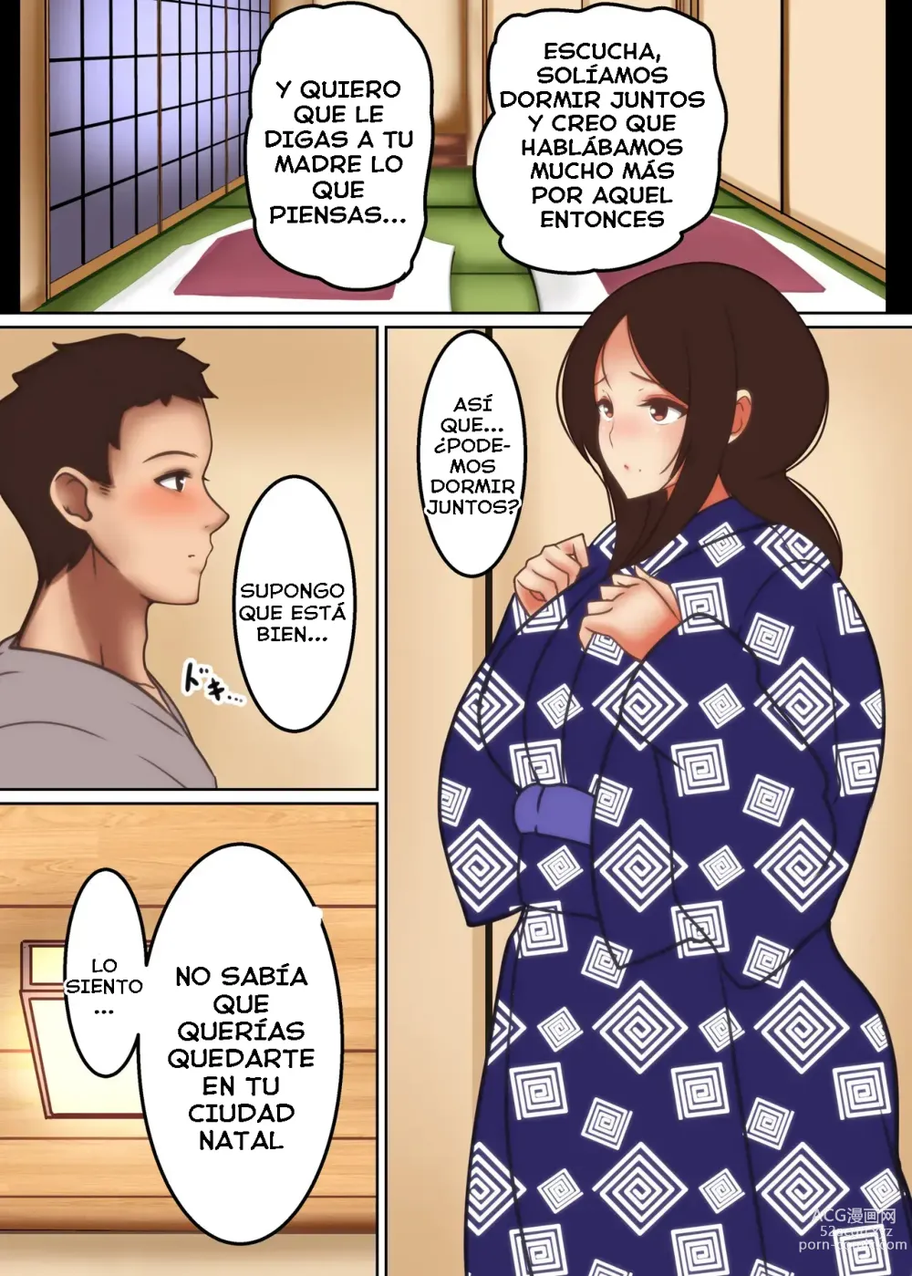 Page 5 of doujinshi Cuando Mamá Gime Lujuriosamente 2 ~El Asunto Madre-Hijo de la Familia Shinjo~