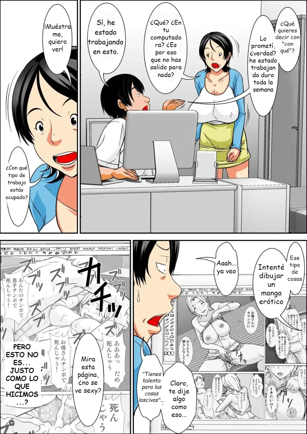 Page 5 of doujinshi Kora! Anta Hahaoya o Kudoite Nani Shiyoutte Iu no! ~Hahaoya Hatsujou Hen~ Zenpen