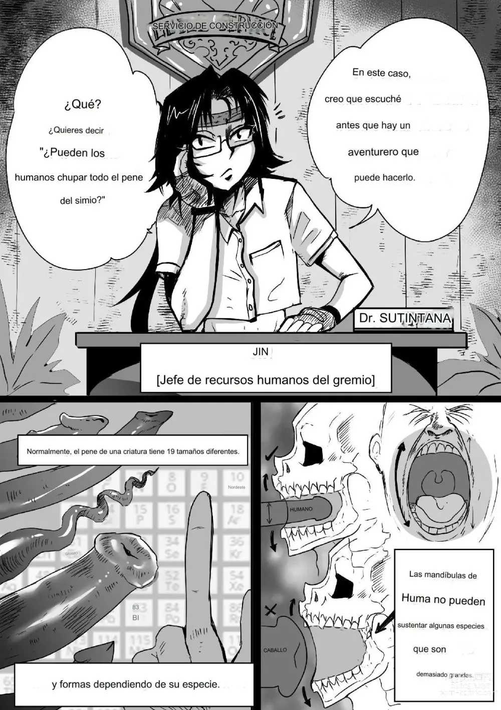 Page 20 of doujinshi Wizard and the Golden BANANA