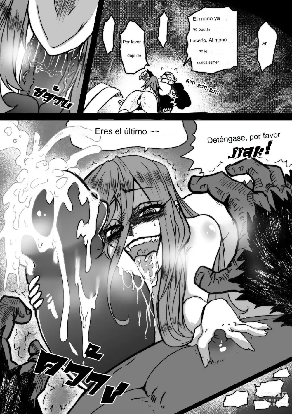 Page 37 of doujinshi Wizard and the Golden BANANA