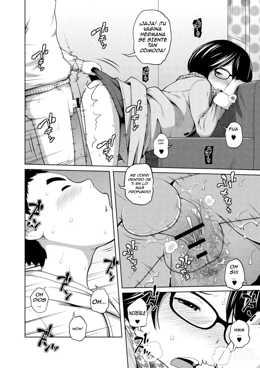 Page 14 of manga Ane Megane 7-wa Yowami wa Tsuyomi!?