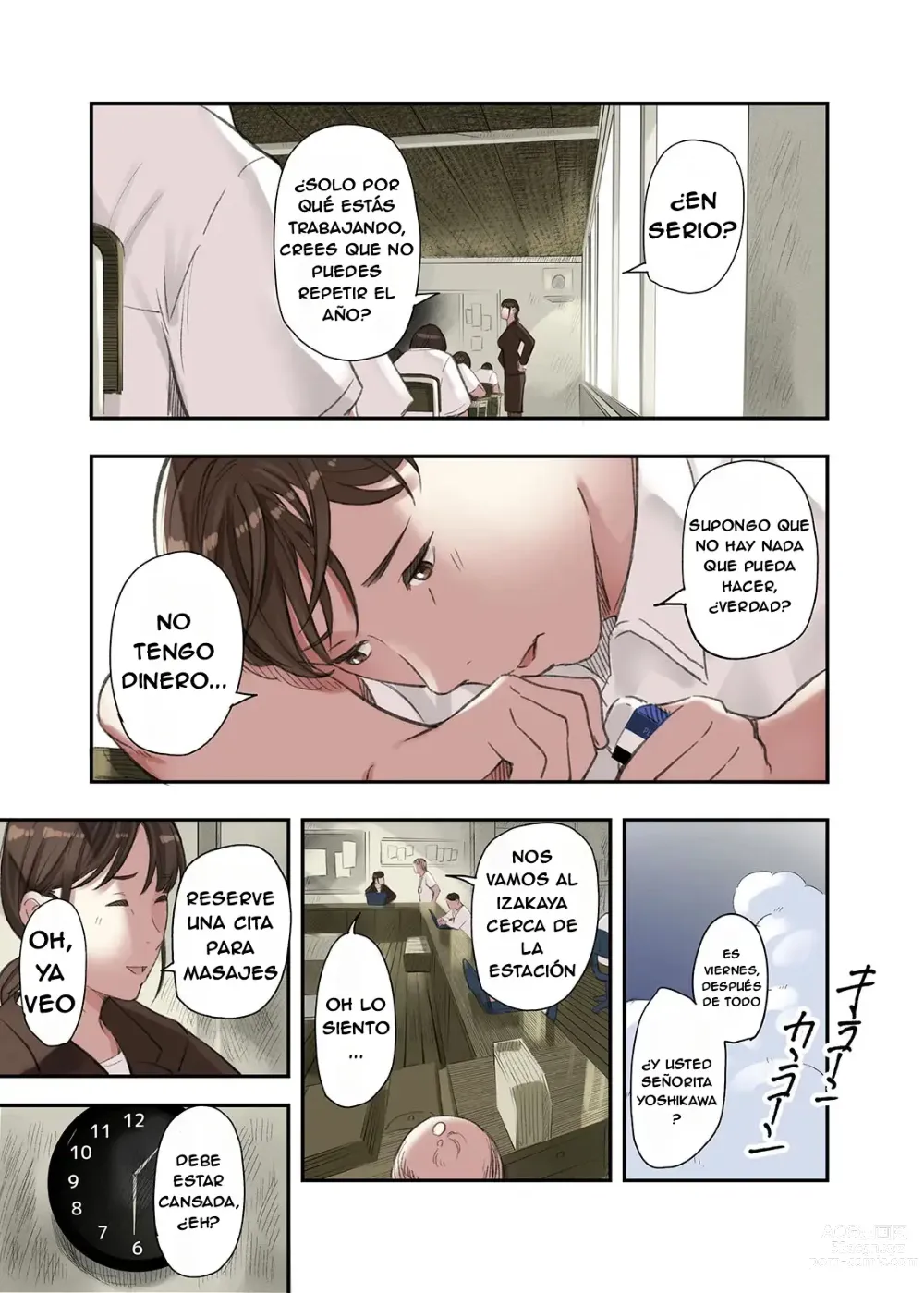 Page 19 of doujinshi Boku Josei You Fuuzoku de Beit Shitemashite.