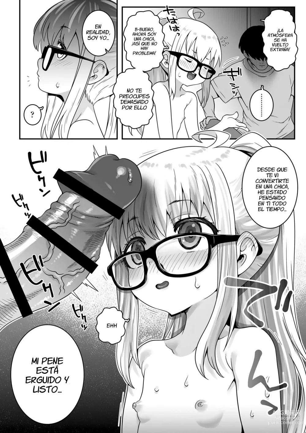 Page 25 of doujinshi Ojoji-san TS shita Oji-san ga Osananajimi no oji-san to no Sex ni Dohamari Shichau Zen Kiroku