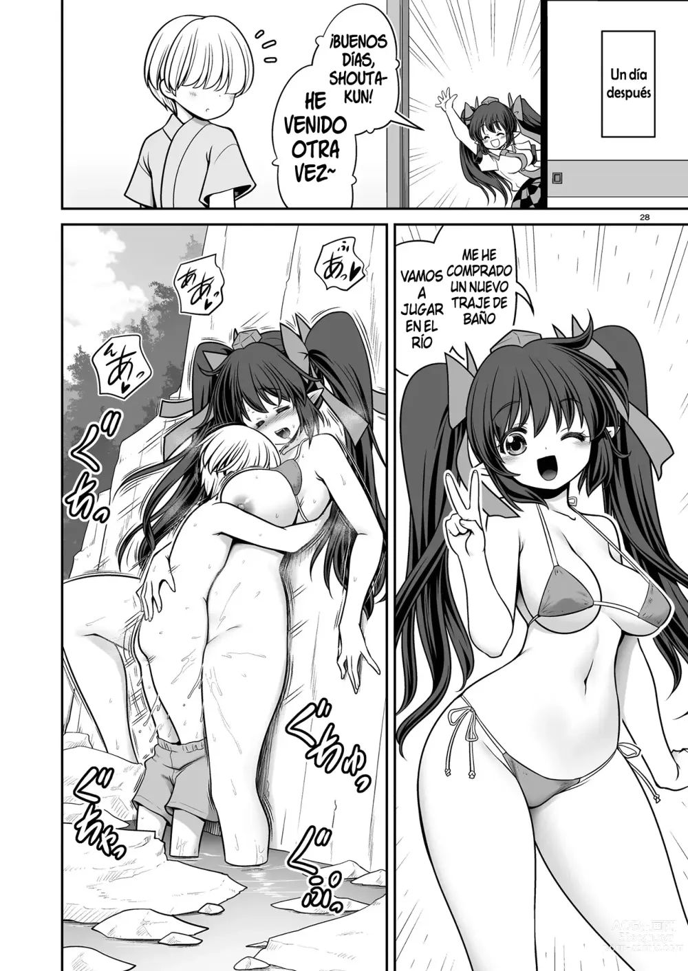 Page 9 of doujinshi Mi amiga Hatate tiene sexo conmigo cada vez que jugamos