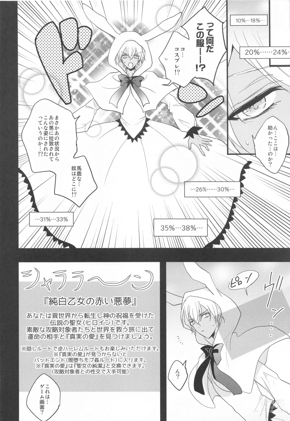 Page 9 of doujinshi Otome Game no Heroine Mitai na Kinou ga Sonawatte Shimatta ga Katte ni Kouryaku Sarenaide Kudasai!!!!!!