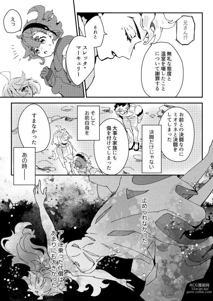 Page 6 of doujinshi [ Borderline(Xīng yě)Sekando chansu ni negai o komete