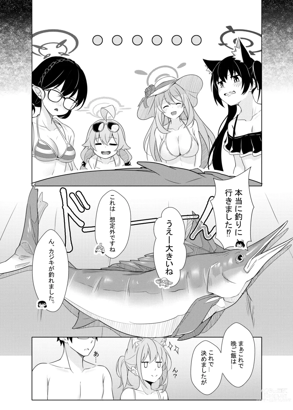 Page 33 of doujinshi Daily Shiroko Summer Notes (decensored)