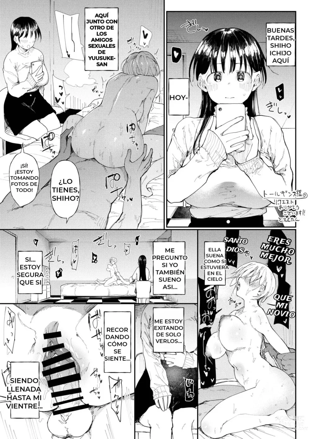 Page 5 of doujinshi NTR Seiheki no Kanojo no Tame ni Sex Friend wo Sagasu Joshi Daisei-chan