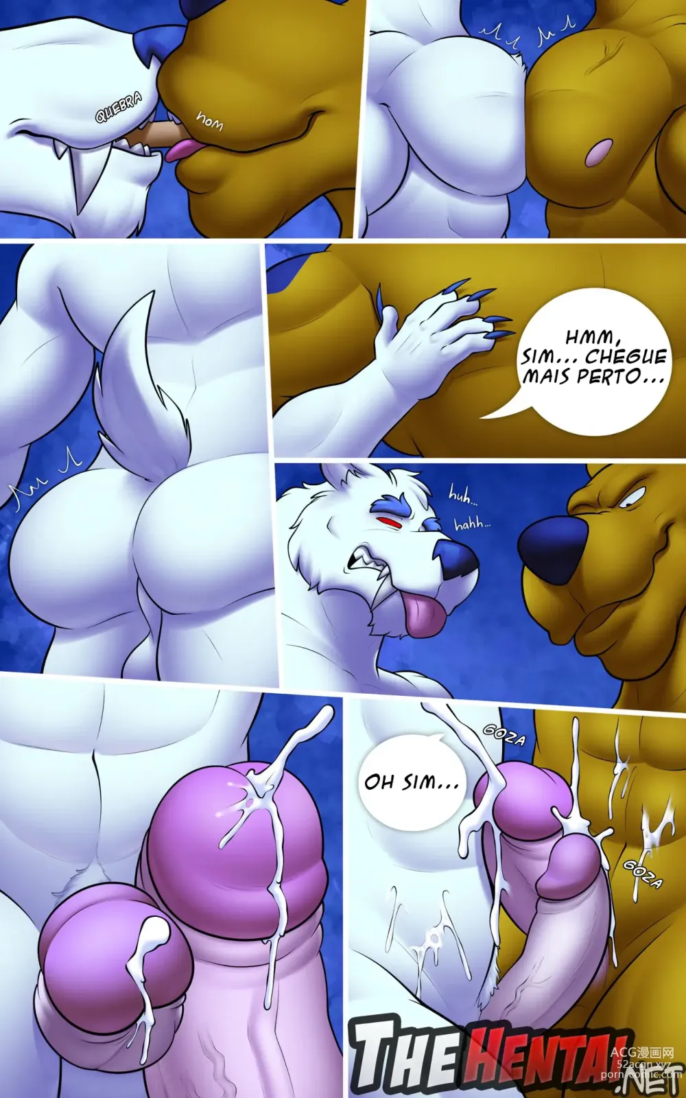 Page 13 of doujinshi Scooby-doo and the big bad werewolf !